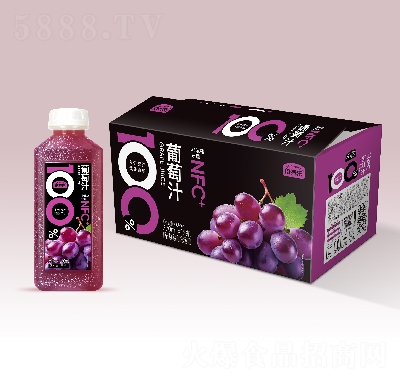 倍養(yǎng)樂果汁飲料葡萄汁370mL×15瓶