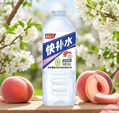 體迅快補水白桃味電解質(zhì)風(fēng)味飲料530ml