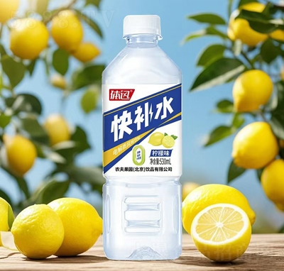 體迅快補水檸檬味電解質(zhì)風(fēng)味飲料530ml