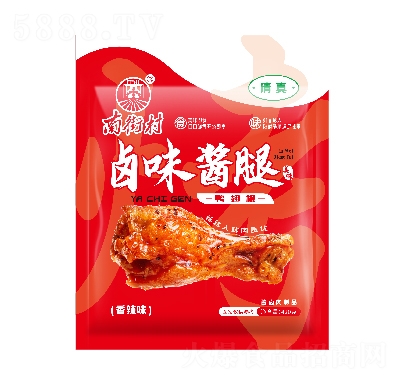 南街村鹵味醬腿零食休閑食品鴨翅根香辣味