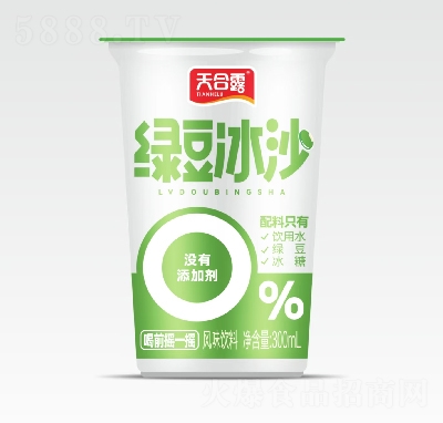 天合露綠豆冰沙風(fēng)味飲料300ml
